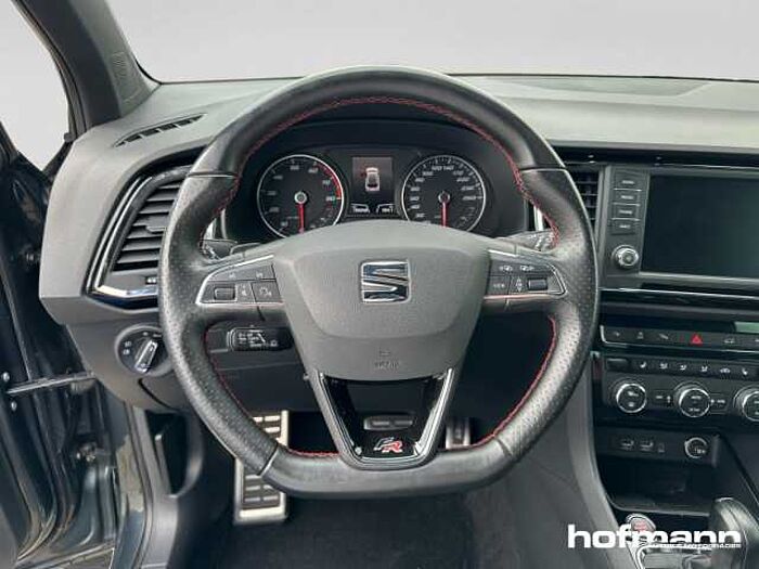 SEAT Ateca FR DSG 4WD AHK 360 Kamera 8-Fach El. Pano Navi Alcantara Soundsystem LED E